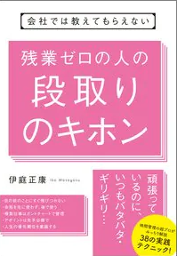 画像：会社では教えてもらえない　残業ゼロの人の段取りのキホン｜伊庭正康(著)